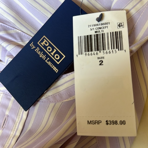 NWT Polo Ralph Lauren Pleated-Hem Drawstring Dress - Picture 6 of 8